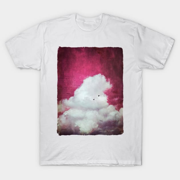 cloud in scarlet sky T-Shirt by DyrkWyst